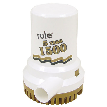 Rule 1500 G.P.H. "Gold Series" Bilge Pump 04
